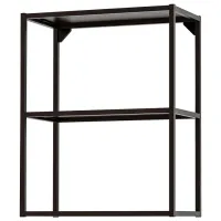 Полка Ikea Enhet Нержавеющая сталь / Антрацит