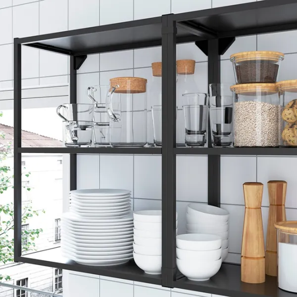 Raft Ikea Enhet Oțel inoxidabil / Anthracite photo 2