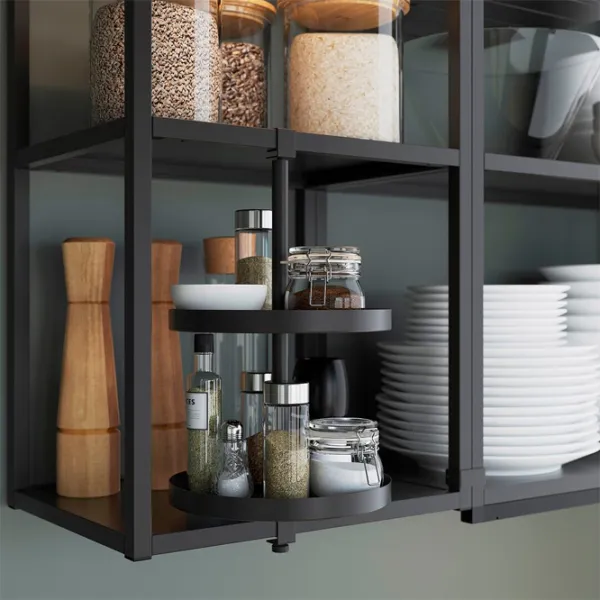 Raft Ikea Enhet Oțel inoxidabil / Anthracite photo 3