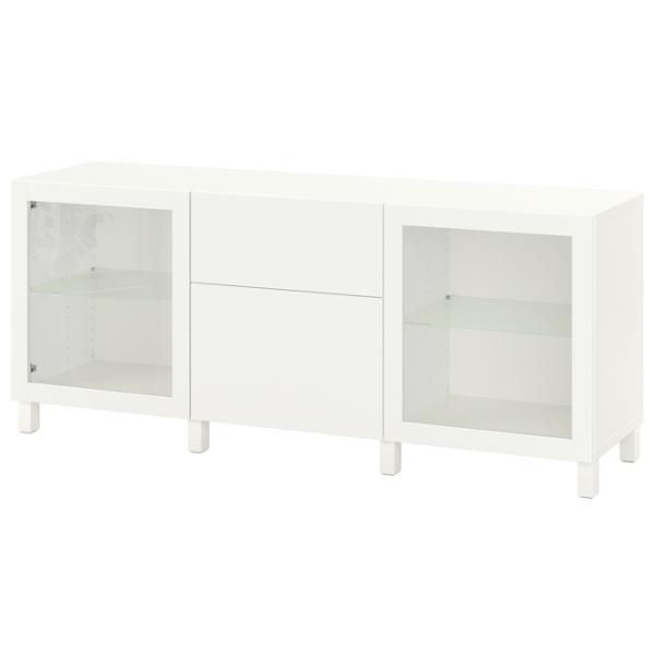 Kухонный шкаф Ikea Besta/Sindvik/Stubbarp White / Стекло photo 1 Kухонный шкаф Ikea Besta/Sindvik/Stubbarp White / Стекло photo 1