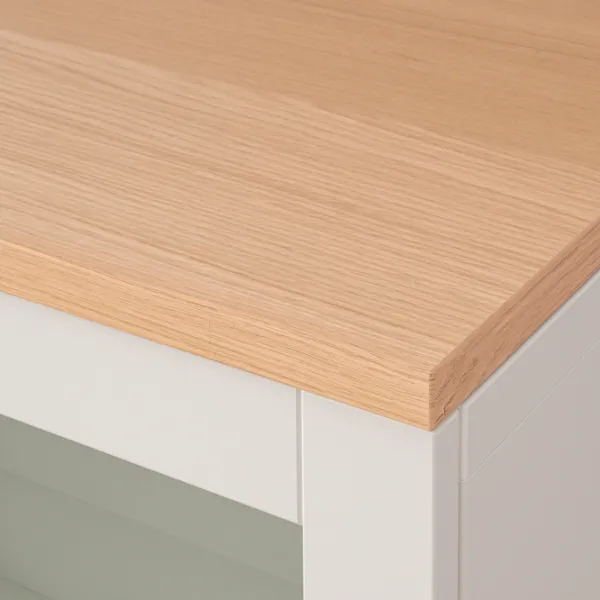 Kухонный шкаф Ikea Besta/Sindvik/Stubbarp White / Стекло photo 3