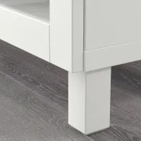 Dulap de bucătărie Ikea Besta/Sindvik/Stubbarp White / Sticlă photo 4