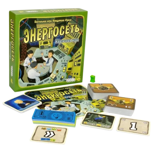 Настольная игра Hobby World Power Grid: The Card Game 13+/ Игральные карты photo 2