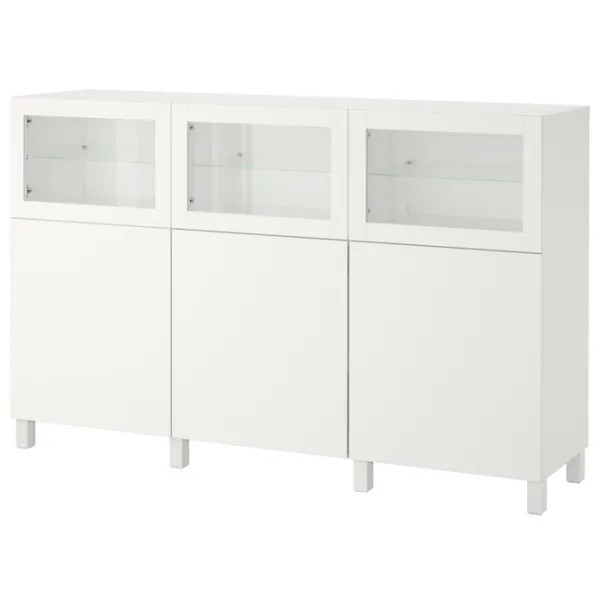 Dulap de bucătărie Ikea Besta/Sindvik/Stubbarp White / Sticlă photo 1 Dulap de bucătărie Ikea Besta/Sindvik/Stubbarp White / Sticlă photo 1