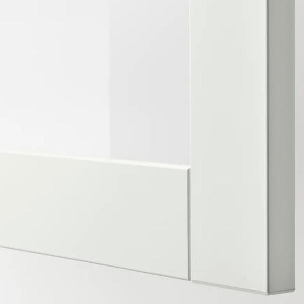 Dulap de bucătărie Ikea Besta/Sindvik/Stubbarp White / Sticlă photo 2 Dulap de bucătărie Ikea Besta/Sindvik/Stubbarp White / Sticlă photo 2