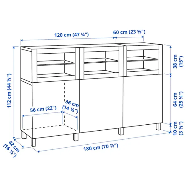 Dulap de bucătărie Ikea Besta/Sindvik/Stubbarp White / Sticlă photo 6 Dulap de bucătărie Ikea Besta/Sindvik/Stubbarp White / Sticlă photo 6