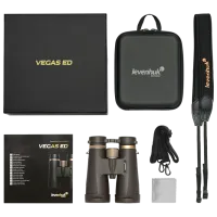 Бинокль Levenhuk Vegas ED 12x50 Коричневый photo 14