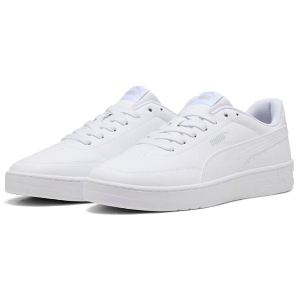 Ghete pentru bărbați Puma Court Classic Clean 45 / White photo 1 Ghete pentru bărbați Puma Court Classic Clean 45 / White photo 1