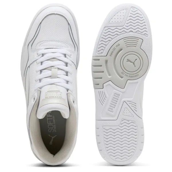 Ghete pentru bărbați Puma Rebound Retro 46 / White photo 4