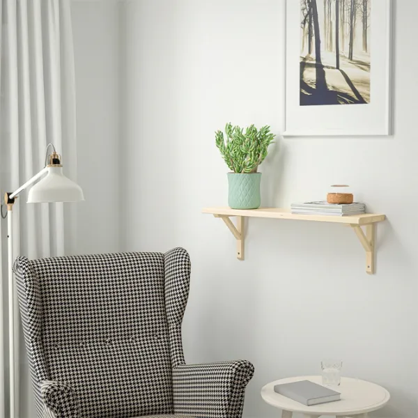 Полка Ikea Tranhult/Sandshult Массив / Осина photo 2 Полка Ikea Tranhult/Sandshult Массив / Осина photo 2