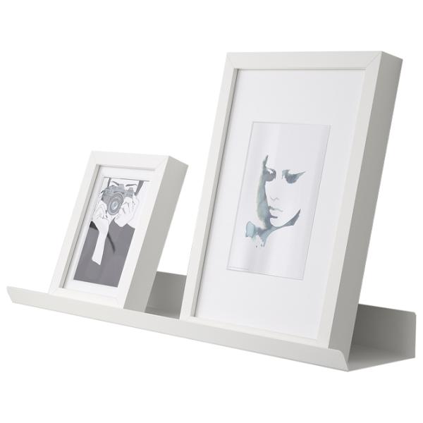 Полка Ikea Malmback Нержавеющая сталь / Белый photo 1