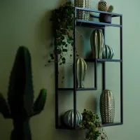 Raft Ikea Lindasen Oțel inoxidabil / Anthracite photo 4