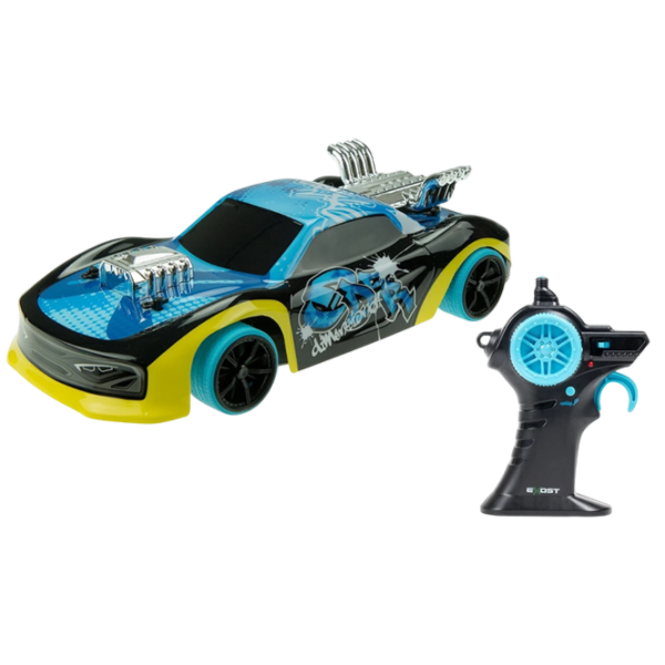 Mașină Exost Silverlit 20628 4891813206286  10 km/h / / Black Blue photo 1