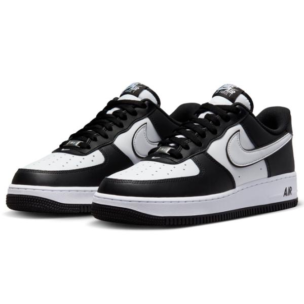 Кеды для мужчин Nike Air Force 1 '07 40.5 / Черный Белый photo 1