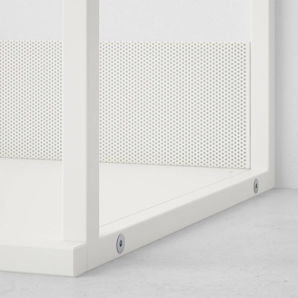 Полка Ikea Platsa Нержавеющая сталь / Белый photo 2 Полка Ikea Platsa Нержавеющая сталь / Белый photo 2