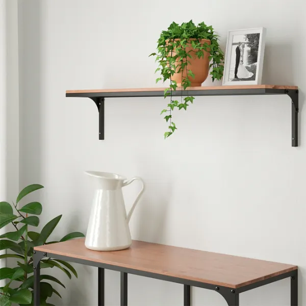 Полка Ikea Fjallbo Массив / Черный photo 4 Полка Ikea Fjallbo Массив / Черный photo 4