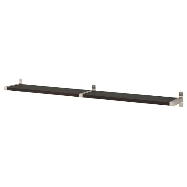 Полка Ikea Bergshult/Granhult ДСП / Черный-коричневый photo 1 Полка Ikea Bergshult/Granhult ДСП / Черный-коричневый photo 1