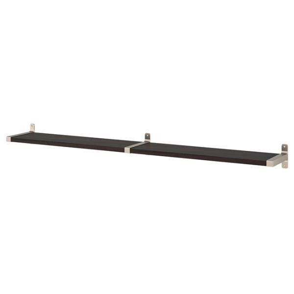 Полка Ikea Bergshult/Granhult ДСП / Черный-коричневый photo 1 Полка Ikea Bergshult/Granhult ДСП / Черный-коричневый photo 1