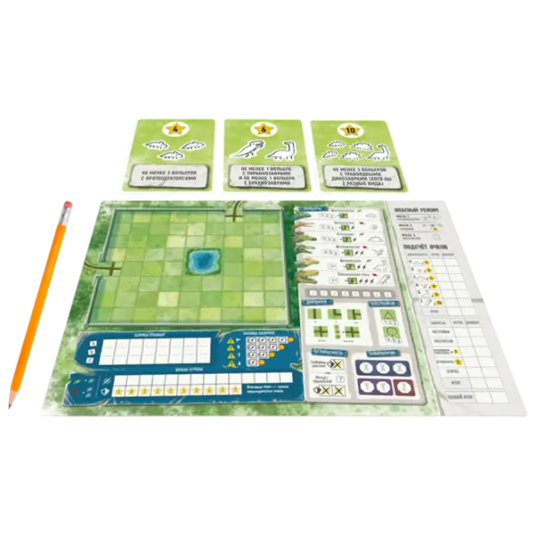 Joc de masă GaGa Games Welcome to Dino World 12+/ Strategie photo 3