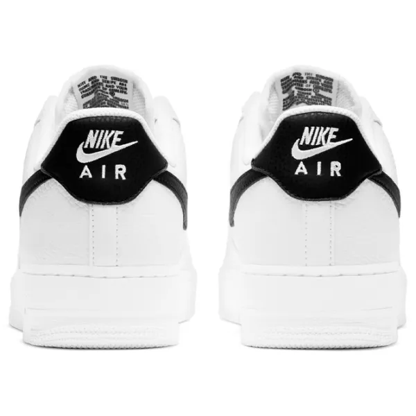 Ghete pentru bărbați Nike Air Force 1 '07 46 / White Black photo 5