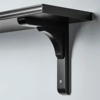 Raft Ikea Bergshult/Ramshult PAL / Negru-maro photo 3