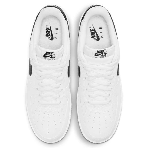 Ghete pentru bărbați Nike Air Force 1 '07 42.5 / White Black photo 4