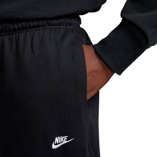 Pantaloni sportivi pentru bărbați Nike Sportswear Club Knit Open-Hem L / Black photo 4