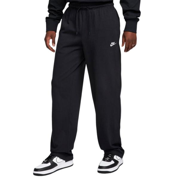 Pantaloni sportivi pentru bărbați Nike Sportswear Club Knit Open-Hem S / Black photo 1 Pantaloni sportivi pentru bărbați Nike Sportswear Club Knit Open-Hem S / Black photo 1