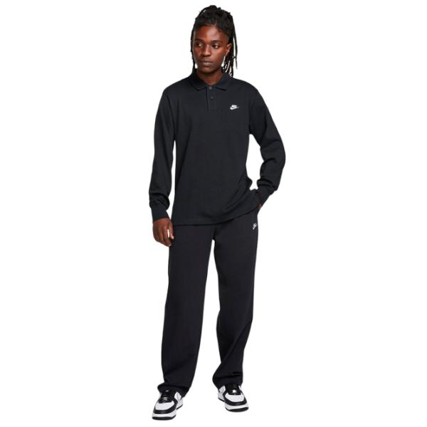 Pantaloni sportivi pentru bărbați Nike Sportswear Club Knit Open-Hem S / Black photo 3 Pantaloni sportivi pentru bărbați Nike Sportswear Club Knit Open-Hem S / Black photo 3