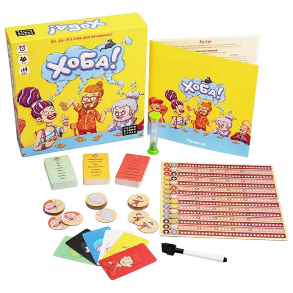 Настольная игра Kosmodrom Hoba! 12+/ для компаний photo 4