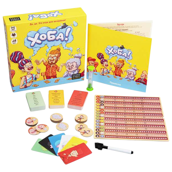 Настольная игра Kosmodrom Hoba! 12+/ для компаний photo 4