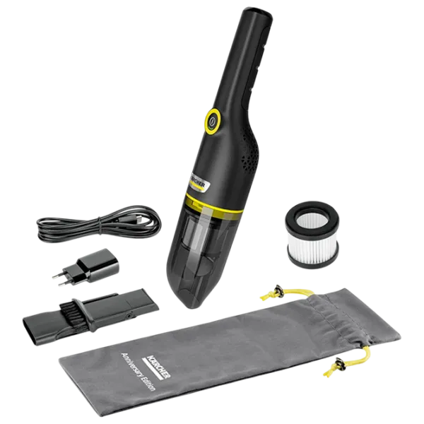 Портативный пылесос KARCHER CVH Anniversary 100 Вт / Желтый Черный photo 1