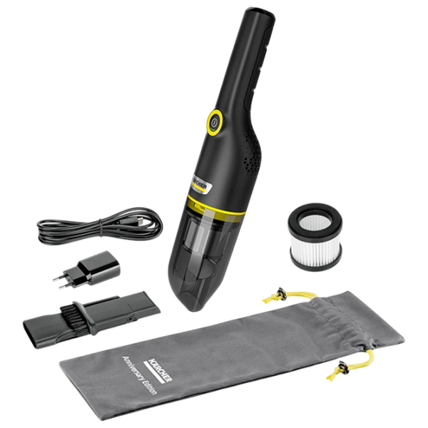 Портативный пылесос KARCHER CVH Anniversary 100 Вт / Желтый Черный photo 1
