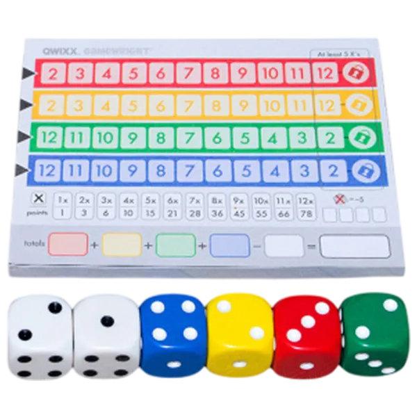 Joc de masă GaGa Games Qwixx 8+/ Strategie photo 3