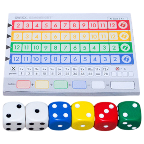 Joc de masă GaGa Games Qwixx 8+/ Strategie photo 3