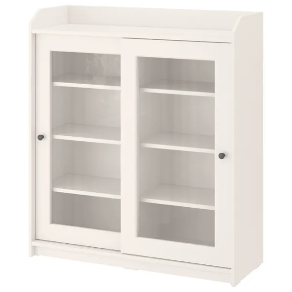 Kухонный шкаф Ikea Hauga White / Стекло photo 1