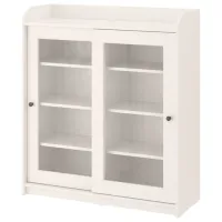 Dulap de bucătărie Ikea Hauga White / Sticlă