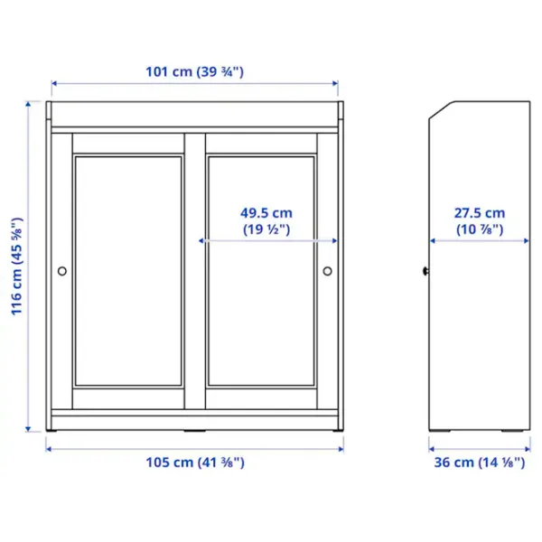 Kухонный шкаф Ikea Hauga White / Стекло photo 4
