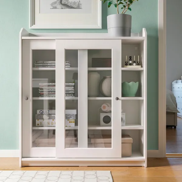 Kухонный шкаф Ikea Hauga White / Стекло photo 5