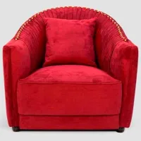 Set de canapele Confort N-10213 (N-10213) Stofă / Red photo 4