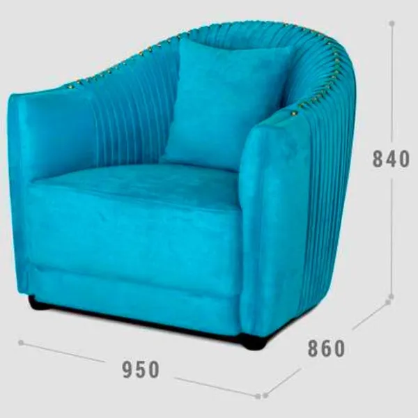 Set de canapele Confort N-10213 (N-10213) Stofă / Light Blue photo 4 Set de canapele Confort N-10213 (N-10213) Stofă / Light Blue photo 4