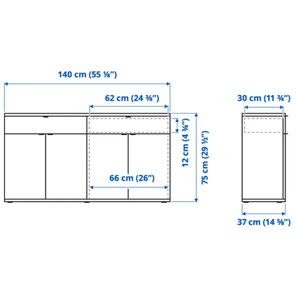 Kухонный шкаф Ikea Vihals White / Стекло photo 4 Kухонный шкаф Ikea Vihals White / Стекло photo 4