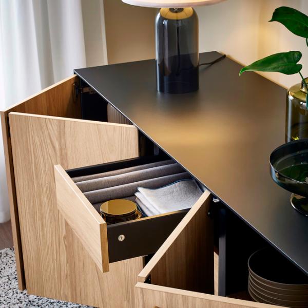 Kухонный шкаф Ikea Boastad Brown / Стекло photo 5 Kухонный шкаф Ikea Boastad Brown / Стекло photo 5