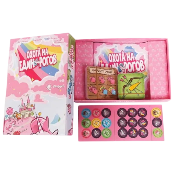 Настольная игра Fun Games Hunting unicorns 10+/ Развитие photo 3