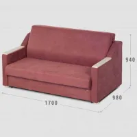 Set de canapele Confort N-5 ZB3 (1224450) Stofă / Brown photo 3