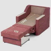 Set de canapele Confort N-5 ZB3 (1224450) Stofă / Brown photo 6