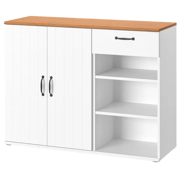 Kухонный шкаф Ikea Skruvby Серый / ДСП photo 1