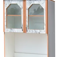 Dulap de bucătărie Marcel Prod L90 White / Sticlă photo 5