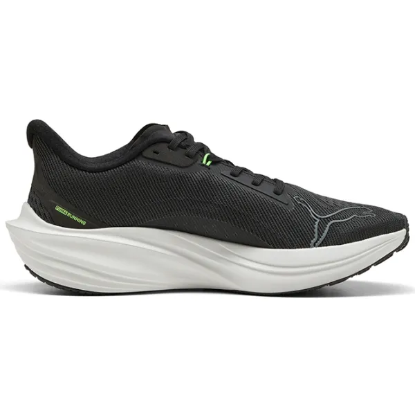 Кроссовки для мужчин Puma Darter Pro 40.5 / Чёрный Зелёный photo 3