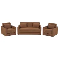 Set de canapele Confort N-1 M (1224451) Stofă / Brown